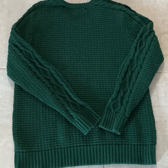 Michael Kors Sweater M Chunky Knit Cable Preppy Academia Classic Retro Autumn - Picture 5 of 9